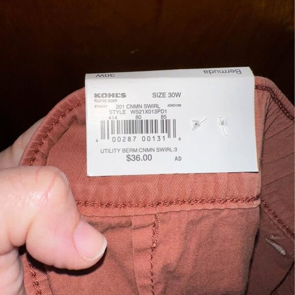 Women's plus size‎ Sonoma lot of 2 pair Bermuda Shorts - size 30 NEW - Picture 7 of 8